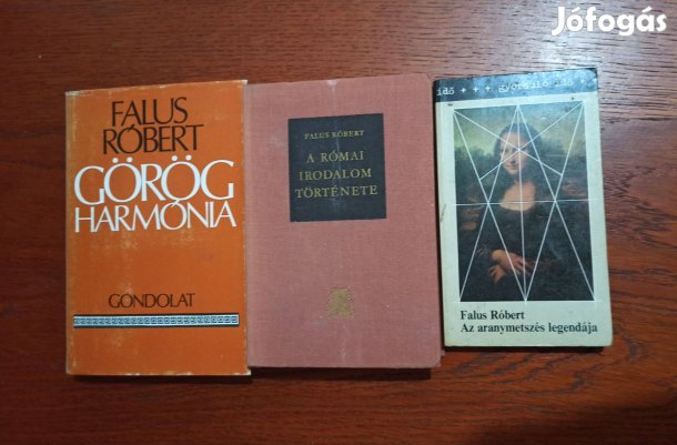 Falus Róbert könyvcsomag / 3 db könyv