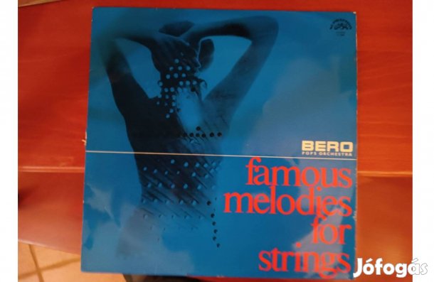 Famous melodies for strings bakelit hanglemez eladó