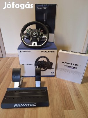 Fanatec DD Pro 8Nm-es szett. Újszerű!