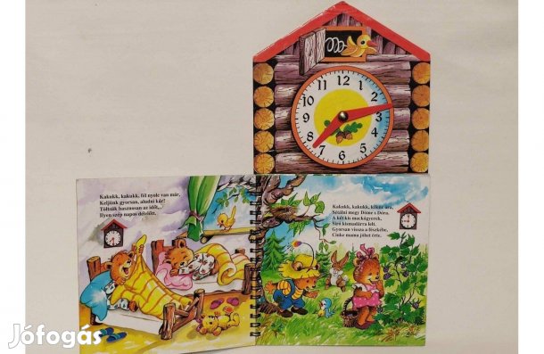 Fancia és Angol nyelvű lapozgatós képeskönyv, puzzle