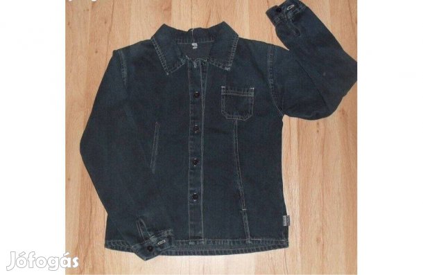 Fancy jeans 140-es sötétkék farmerblúz