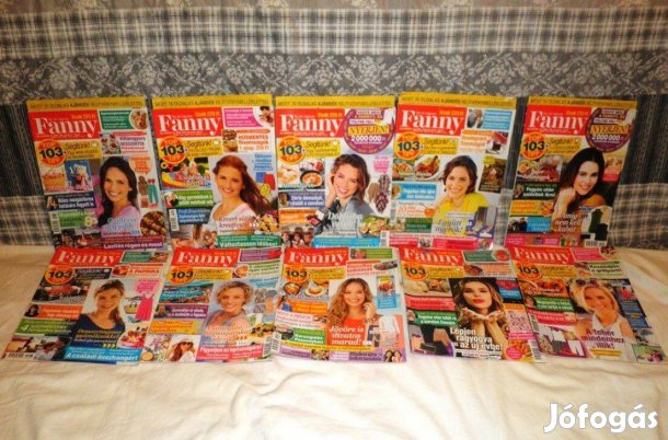 Fanny 10 db magazinok ujj