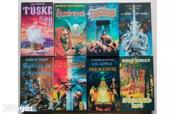 Fantasy könyvek, vegyesen (21db)
