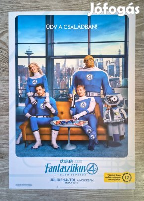 Fantasztikus Négyes poszter plakát 2025