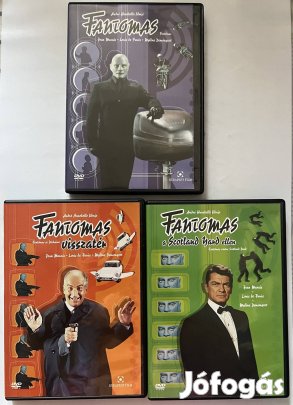 Fantomas trilógia dvd