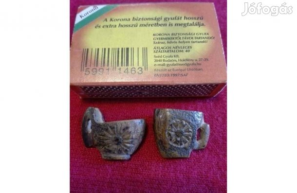 Faragott barackmag medálok ( bögre forma ) eladó!