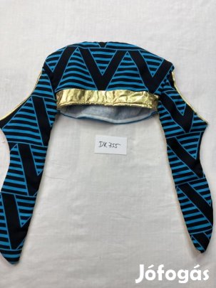 Fáraó fejdísz, Fáraó jelmez fejdísz, egyiptomi jelmez fejdísz DK755