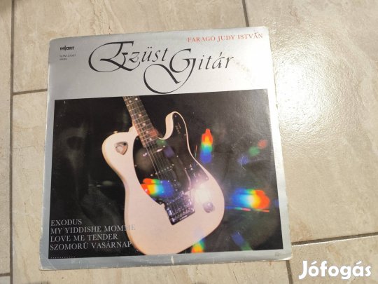 Farargó Judy István- rock bakelit lemez