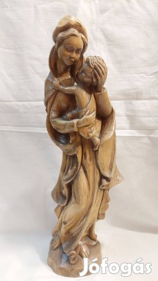 Farkas Zoltán fantasztikus vallásos fafaragás szobor
