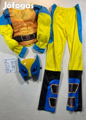 Farkas jelmez, Rozsomák jelmez, Wolverine jelmez 7-9 év M17