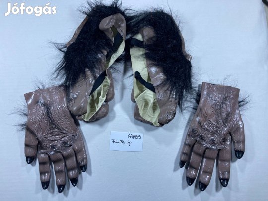 Farkas jelmez kiegészítő, új, farkas karom GH139