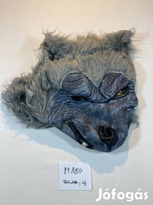 Farkas maszk, Farkas jelmez maszk, felnőtt jelmez M180