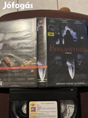 Farkaséhség horror vhs 