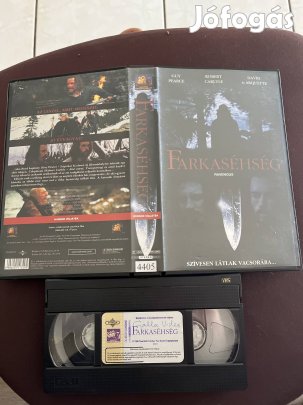 Farkaséhség vhs nagytok horror vigjáték. 