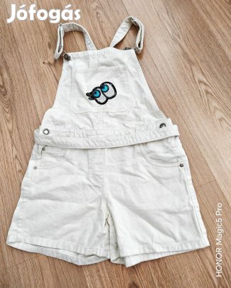 Farmer női Xs-S vagy lányka overál fehér