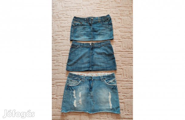 Farmer szoknya, mini, S-es méret