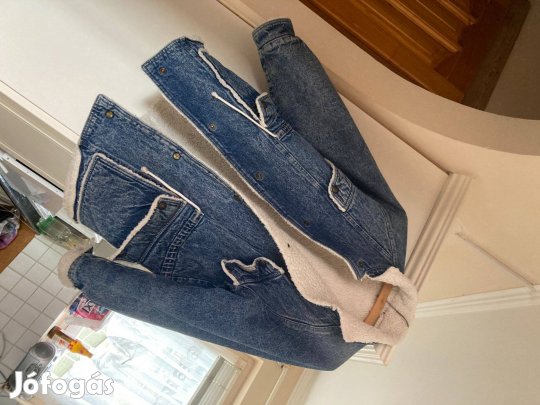 Farmer szőrmebéléses farmer dzseki