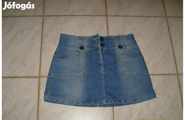 Farmer sztreccs miniszoknya 36 cm hosszú M-es - Új
