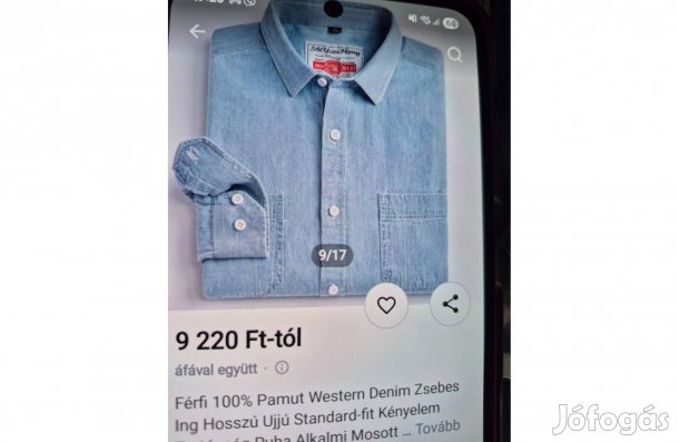 Farmering férfi 2 db eladó