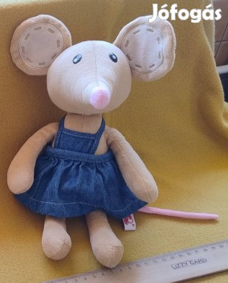 Farmerruhás egérlány (Stip plüss)