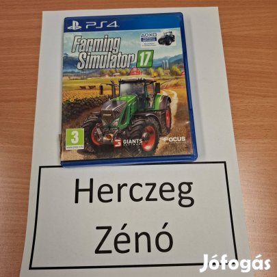 Farming simulator 17 ps4