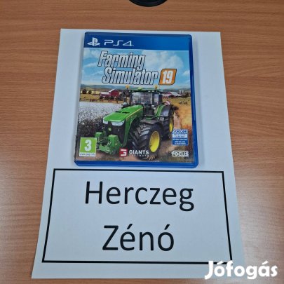 Farming simulator 19 ps4