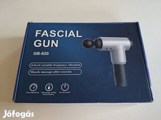 Fascial Gun GB-820 masszírozó 4 cserélhető fejjel eladó