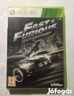 Fast And Furious Showdown (Halálos Iramban) Gyári Xbox 360 Játék