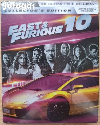 Fast & Furious 10. (2023) 4K UHD+Blu-ray Steelbook