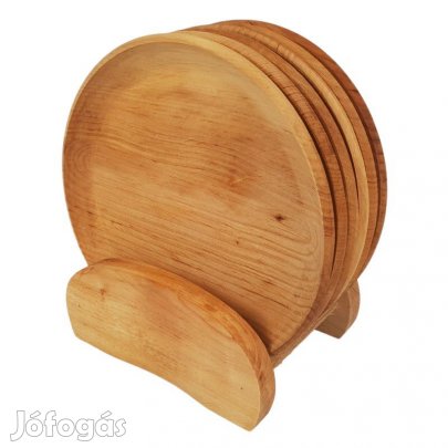 Fatányér készlet állvánnyal