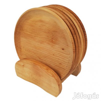 Fatányér készlet állvánnyal