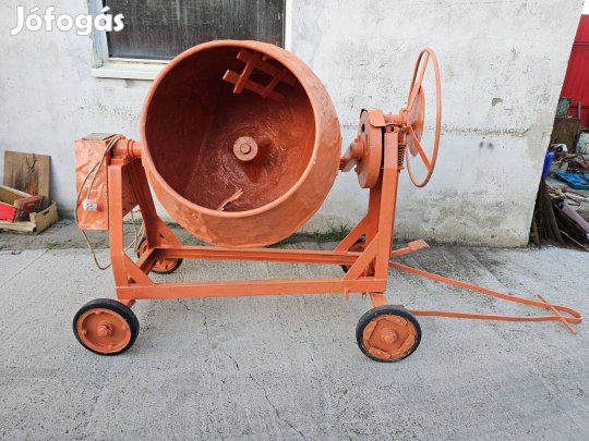 Favorit 250 ipari, hajtóműves betonkeverő gép eladó