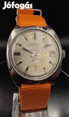 Favorit swiss férfi karóra szép állapotban új szíj óra