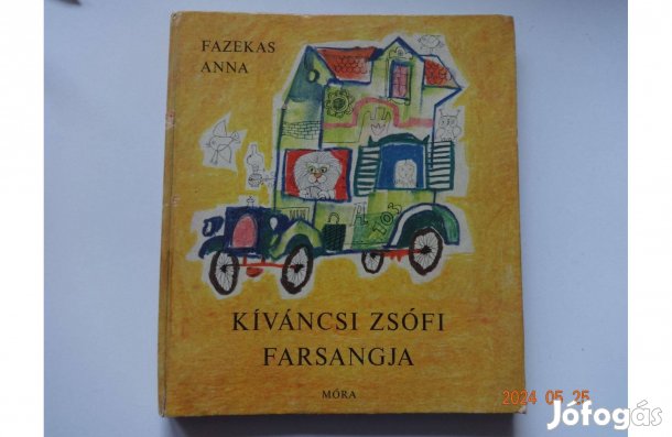 Fazekas Anna: Kíváncsi Zsófi Farsangja - Würtz Ádám rajz (1966)