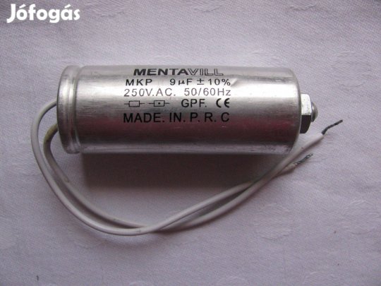 Fázisjavító kondenzátor , 9 mikrof