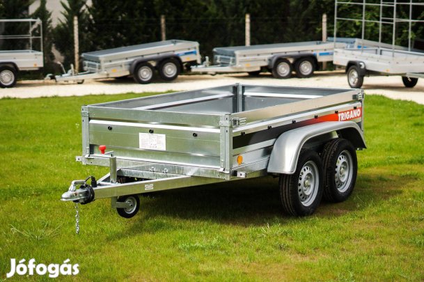 Február 28-ig - akciós új 233x132cm-es utánfutó rendszámmal Szegeden