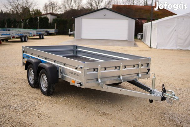 Februári akcióval új 300x170cm-es utánfutó Kecskeméten rendszámmal