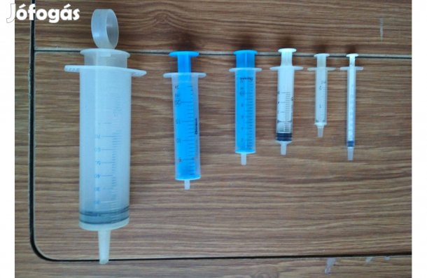 Fecskendő 1-100 ml-ig