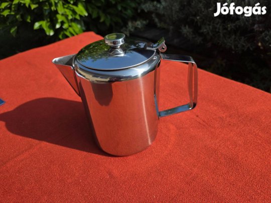 Fedeles, új fém teáskanna eladó