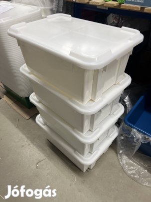 Fedeles húsos láda, sózó, pácoló, húsipari, tejes 