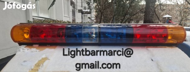 Federal Signal Aerodynic fényhíd villogó LAPD. 