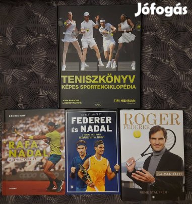 Federer-Nadal könyvek