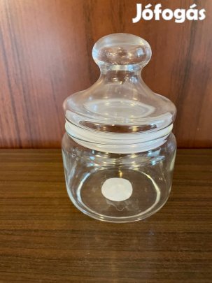 Fedett fűszertartó új, aromazáró gumival