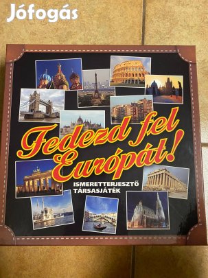 Fedezd fel Európát! (Playgo) társas
