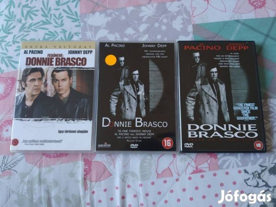 Fedőneve Donnie Brasco DVD-k + könyv