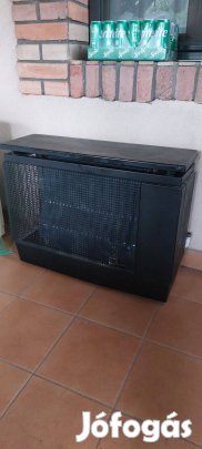 Fég f850 parapetes fekete konvektor