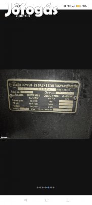 Fég gázkonvektor kicsi nagy eladó 1/2 áron!