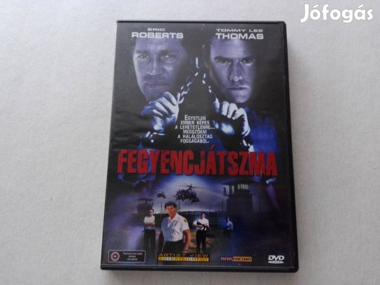 Fegyencjátszma című teljesen új, magyar nyelvű DVD film eladó !