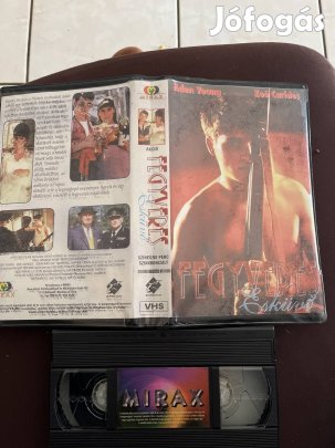 Fegyveres esküvő vhs nagytok akció.   