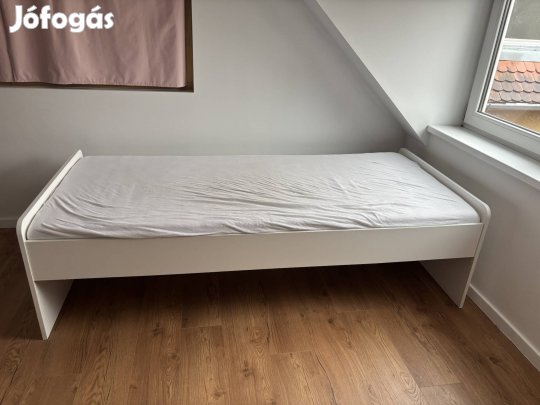 Fehér 200X90 ágy